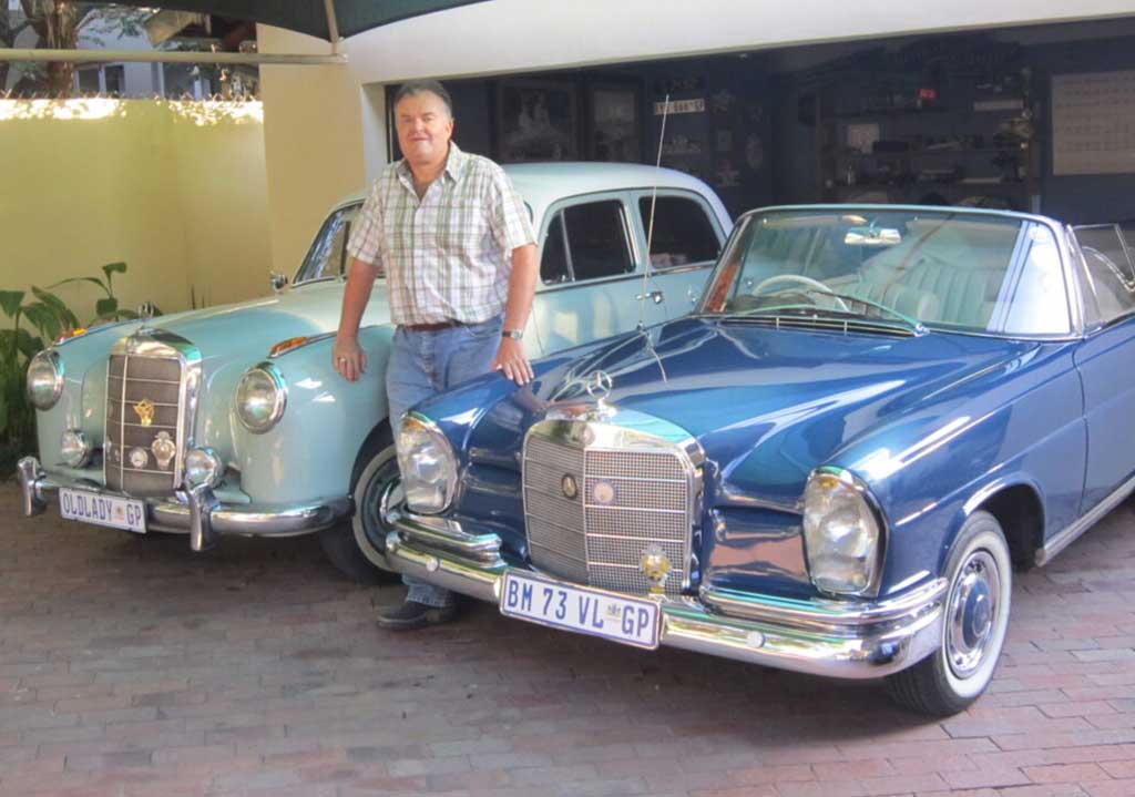 PJ Ryan Hire Classic Cars Gauteng